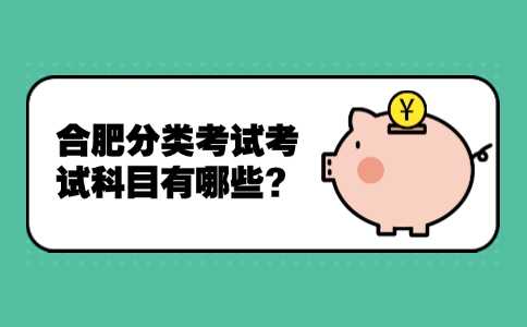 合肥分類考試考試科目有哪些?